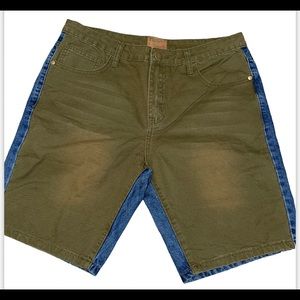 Bench live life with flavor two-tone shorts